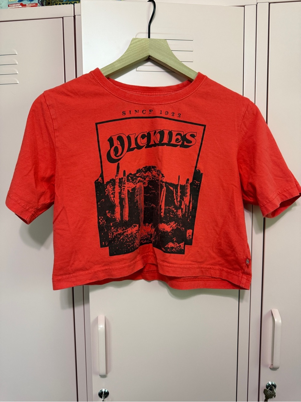Dickies Red Desert Crop Top
